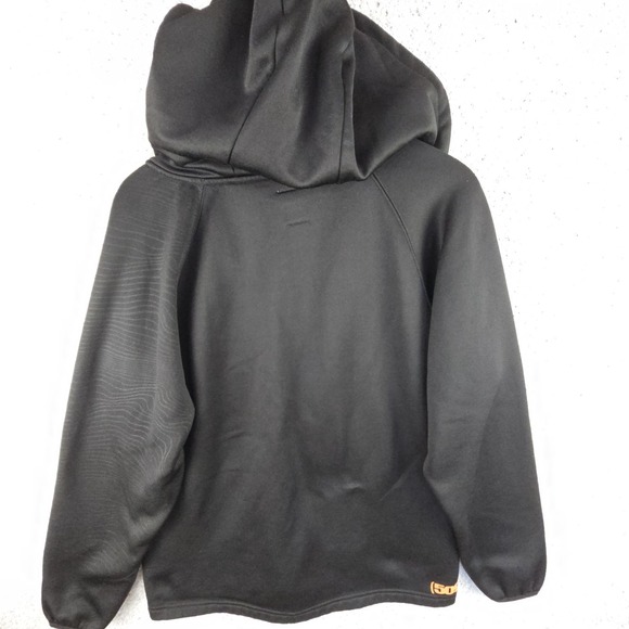 509 Tech Full Zip Jacket Men's Large Pockets Orange Black Thumbholes - Picture 2 of 16